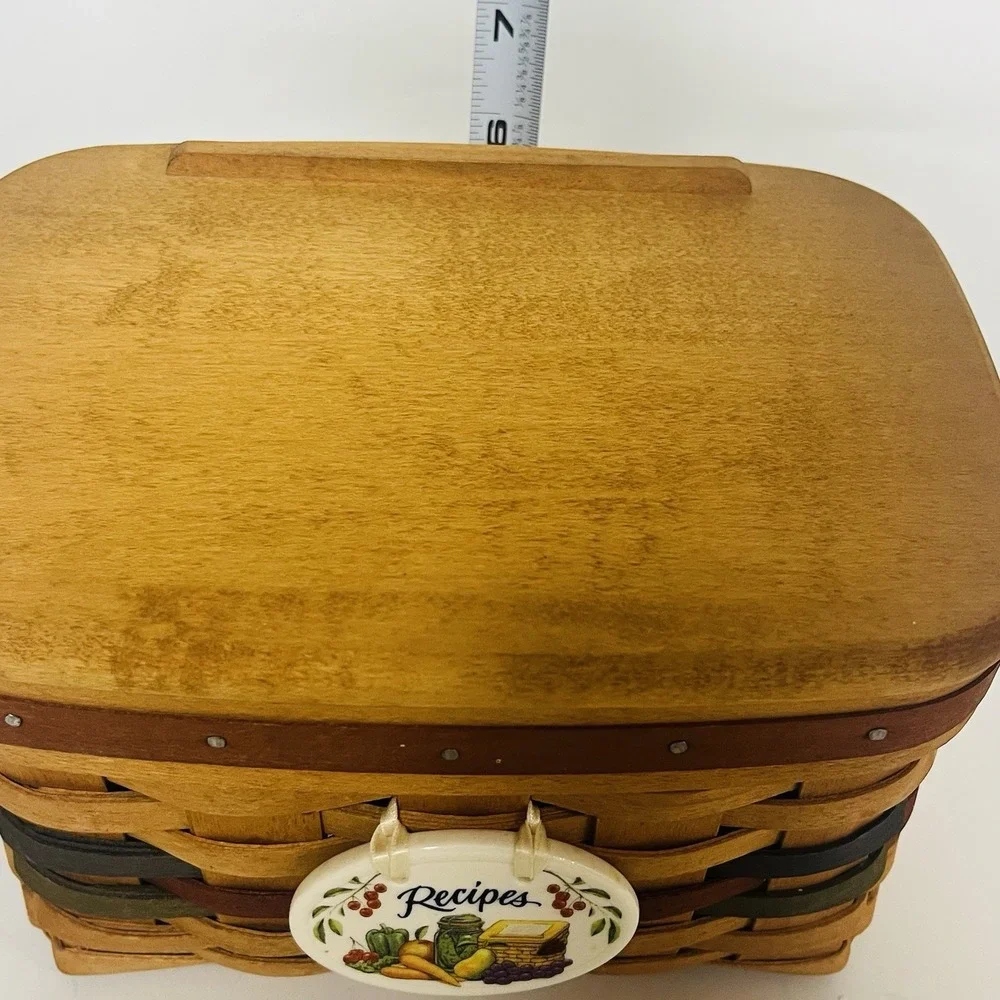 Longaberger recipe box